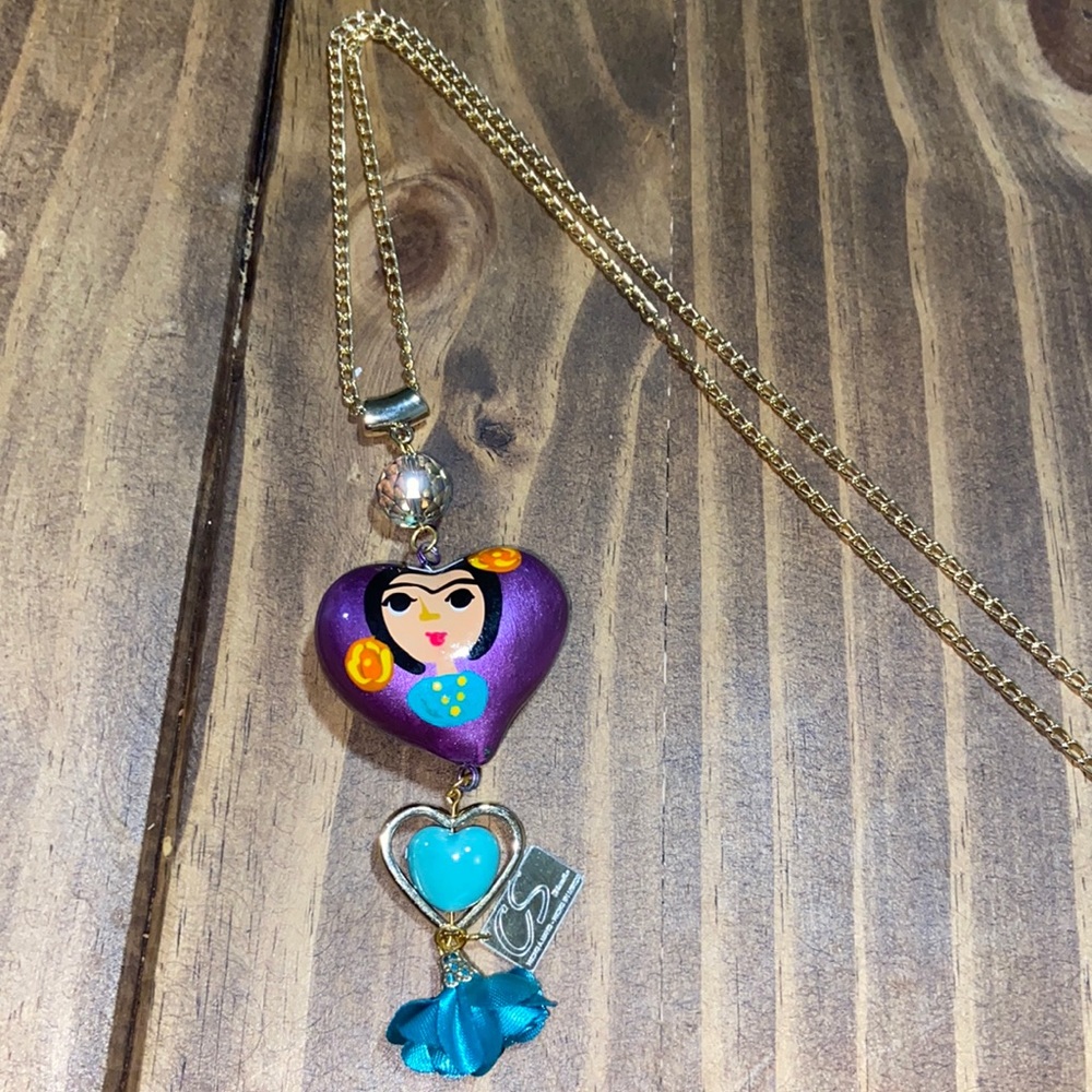 Beautiful handmade necklace made in Mexico